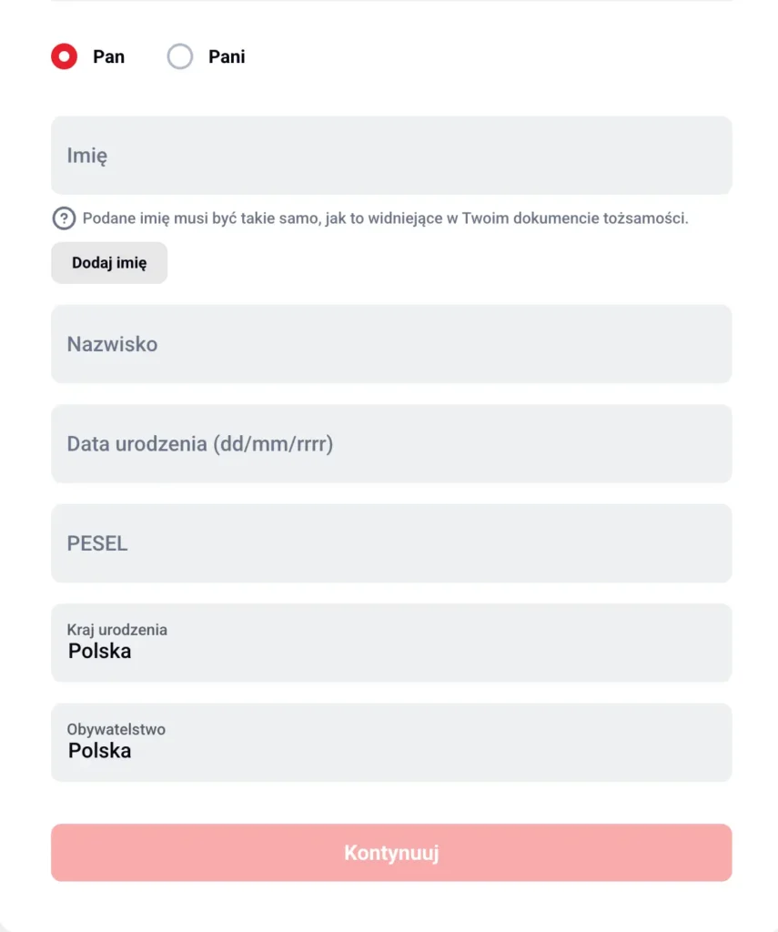 Betclic PL Rejestracja konta w kasynie online